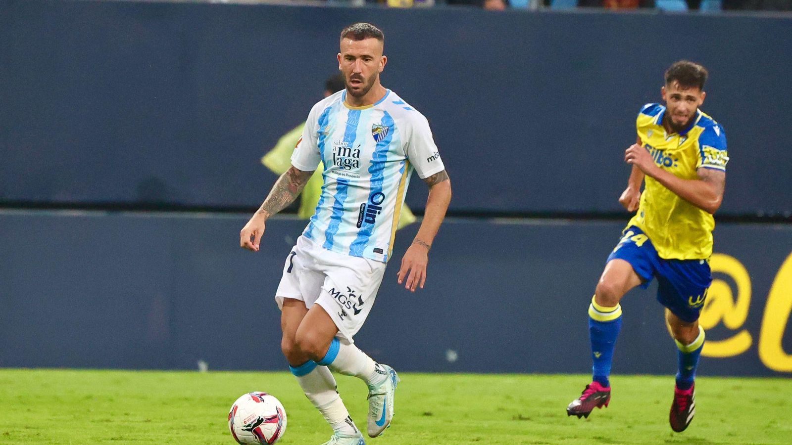 El Cádiz - Málaga CF, en fotos