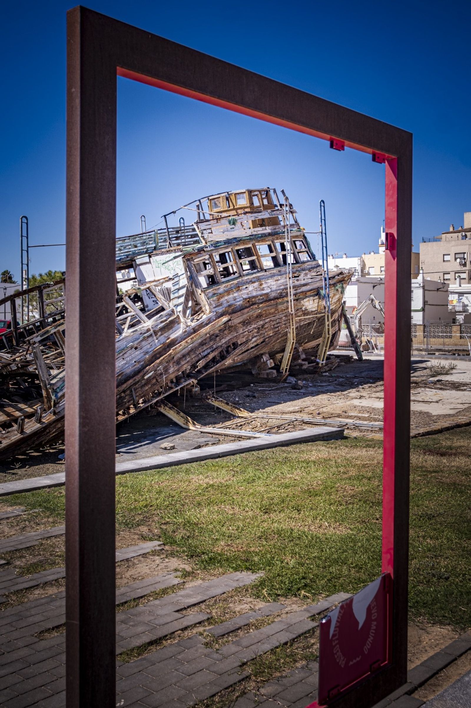 Las imágenes de lo que queda del Vaporcito de El Puerto