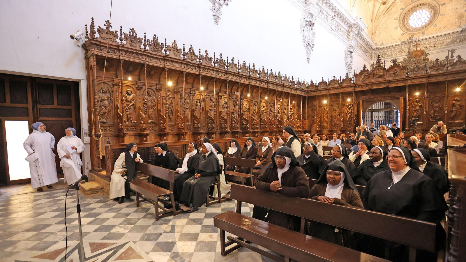 Misa de despedida en la Cartuja de Jerez a las hermanas de Belén