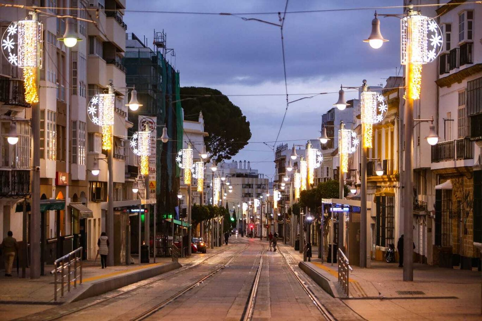 La calle Real, en una imagen de los últimos días.
