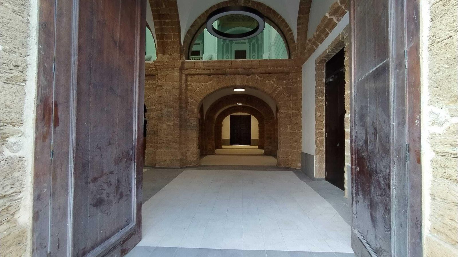 El Ayuntamiento, tras las obras de rehabilitación.