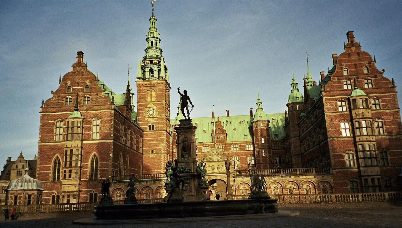 El Castillo de Frederiksborg.