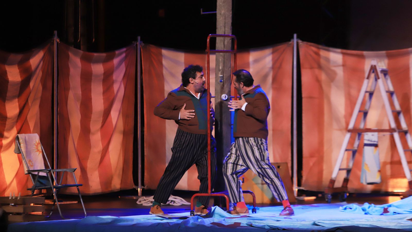 Pepe Tous y Pepón Nieto, sobre las tablas del Villamarta.