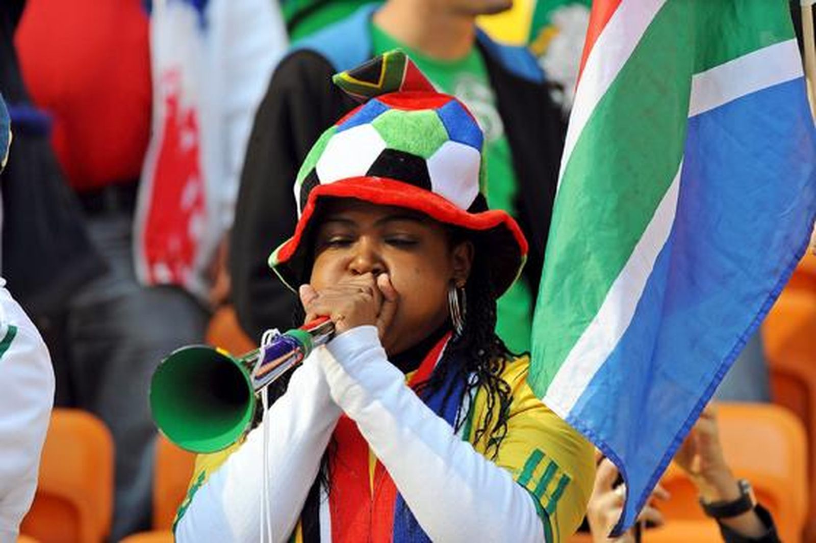 Una fiesta de música y color abre oficialmente el Mundial de Sudáfrica 2010.

Foto: Efe