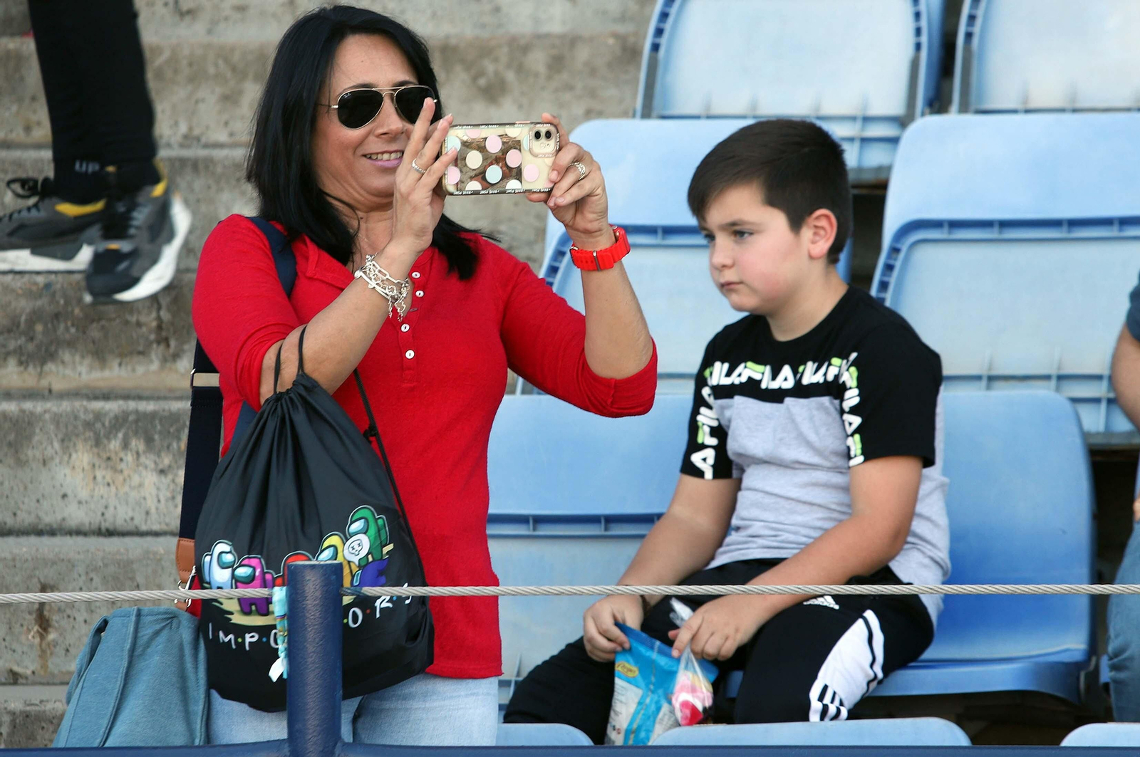 Imágenes del ambiente en el Recre-Jerez