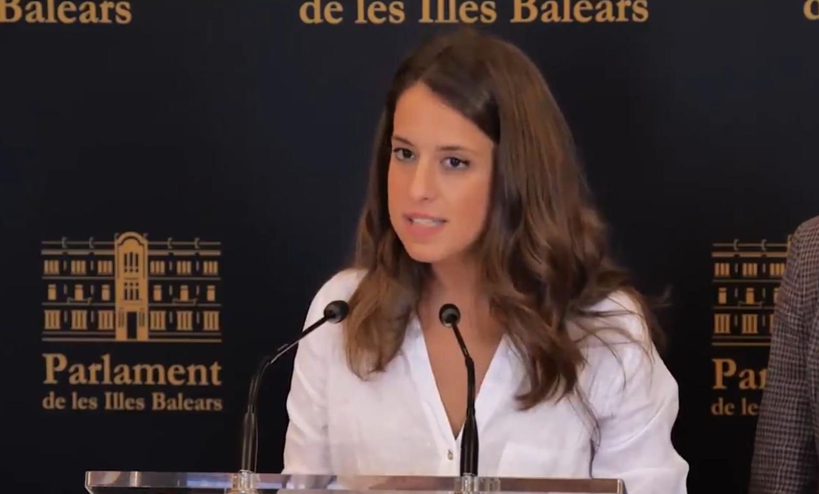Gloria Santiago, vicepresidenta del Parlament balear.