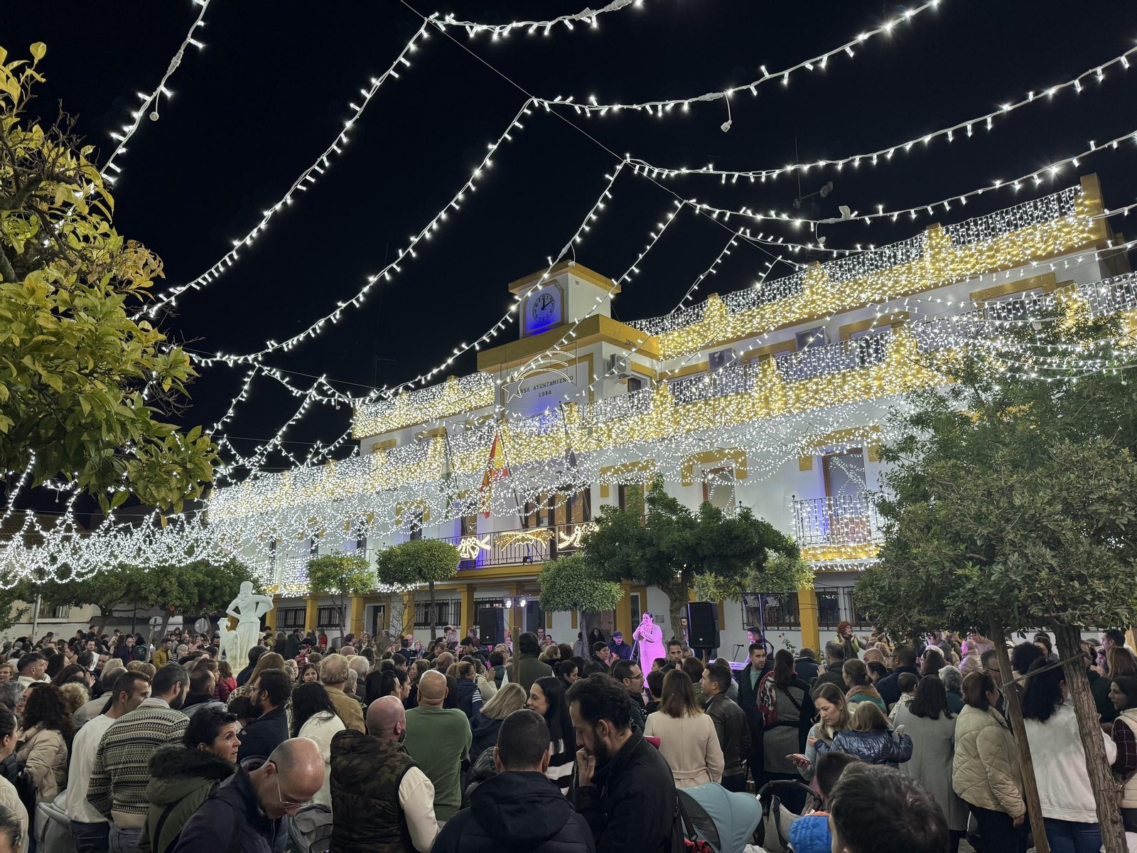 Encendido del alumbrado navideño en Aljaraque