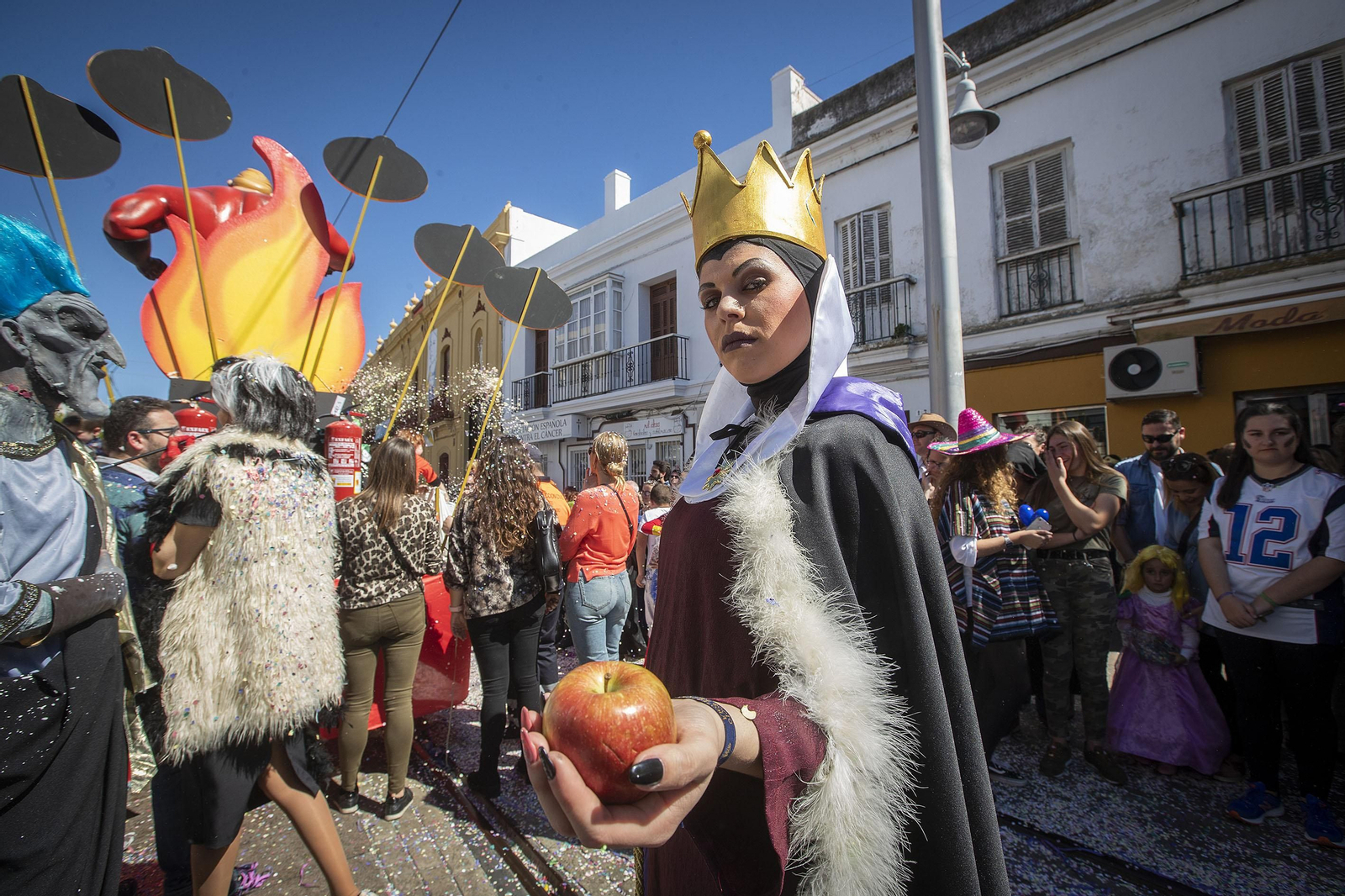 También los villanos tuvieron su sitio en el Carnaval de La Isla. También los villanos tuvieron su sitio en el Carnaval de La Isla.