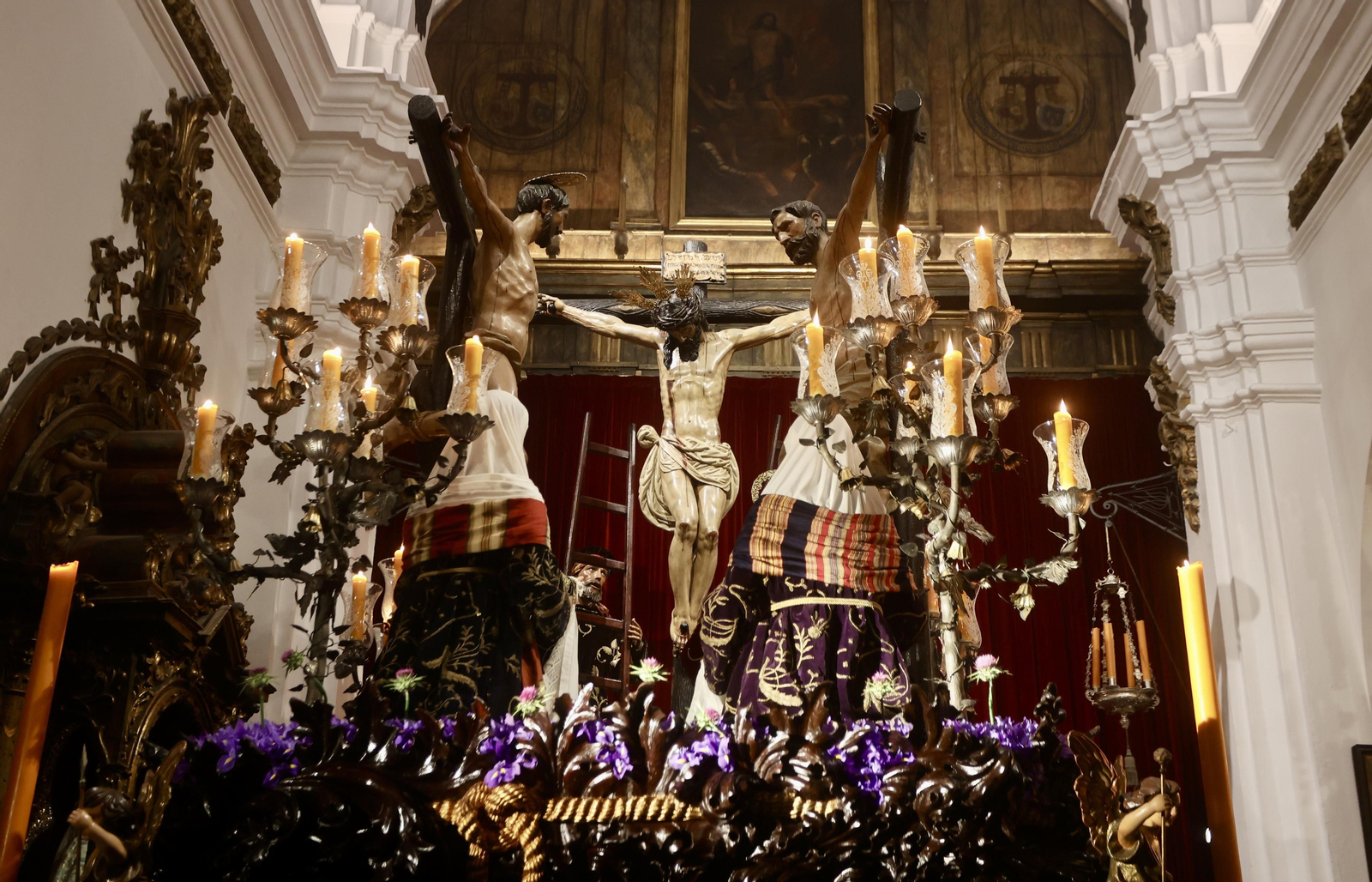 Las imágenes de la hermandad de La Carretería en la Semana Santa de Sevilla 2024