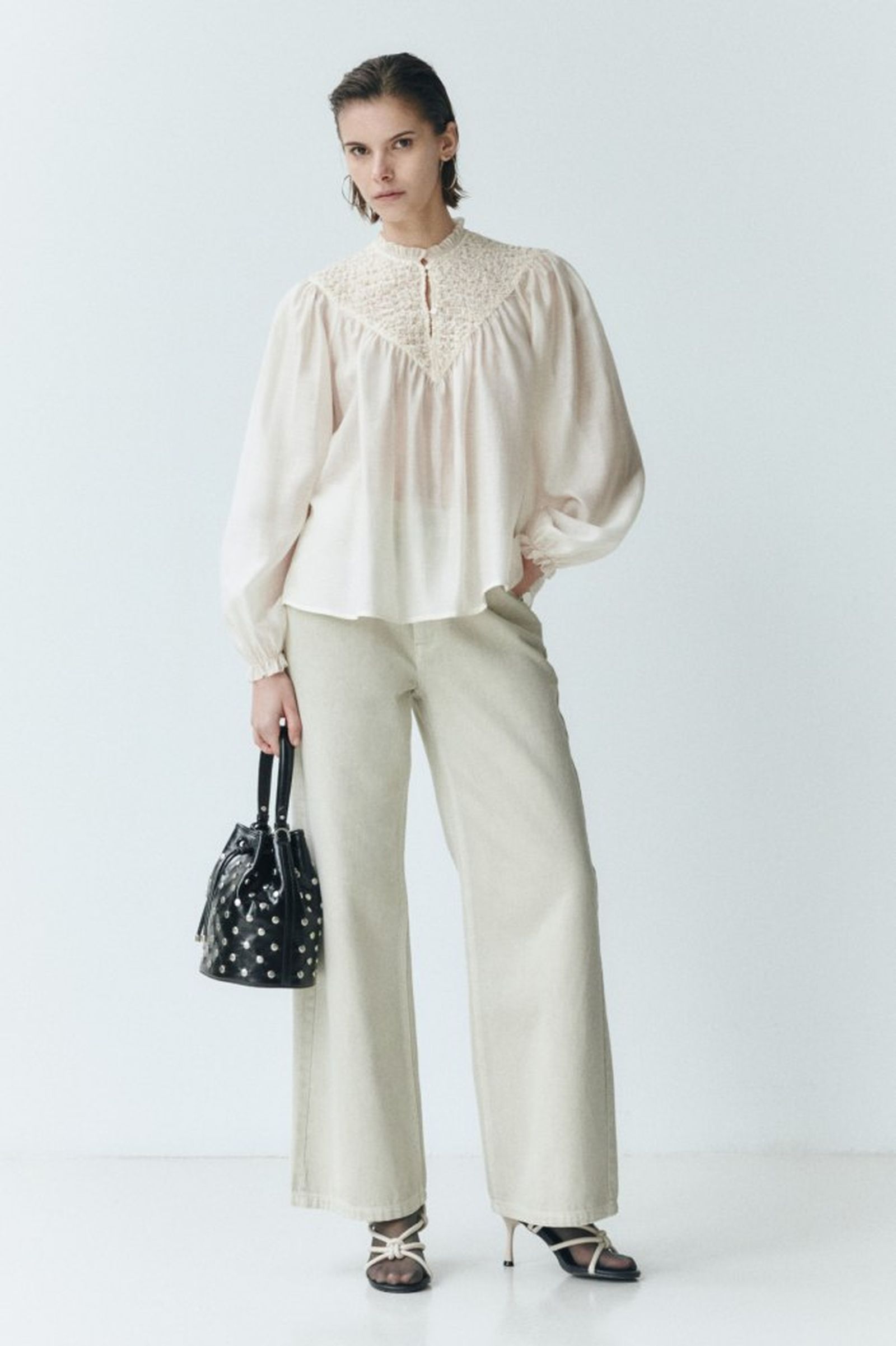 Blusa canesú fantasía