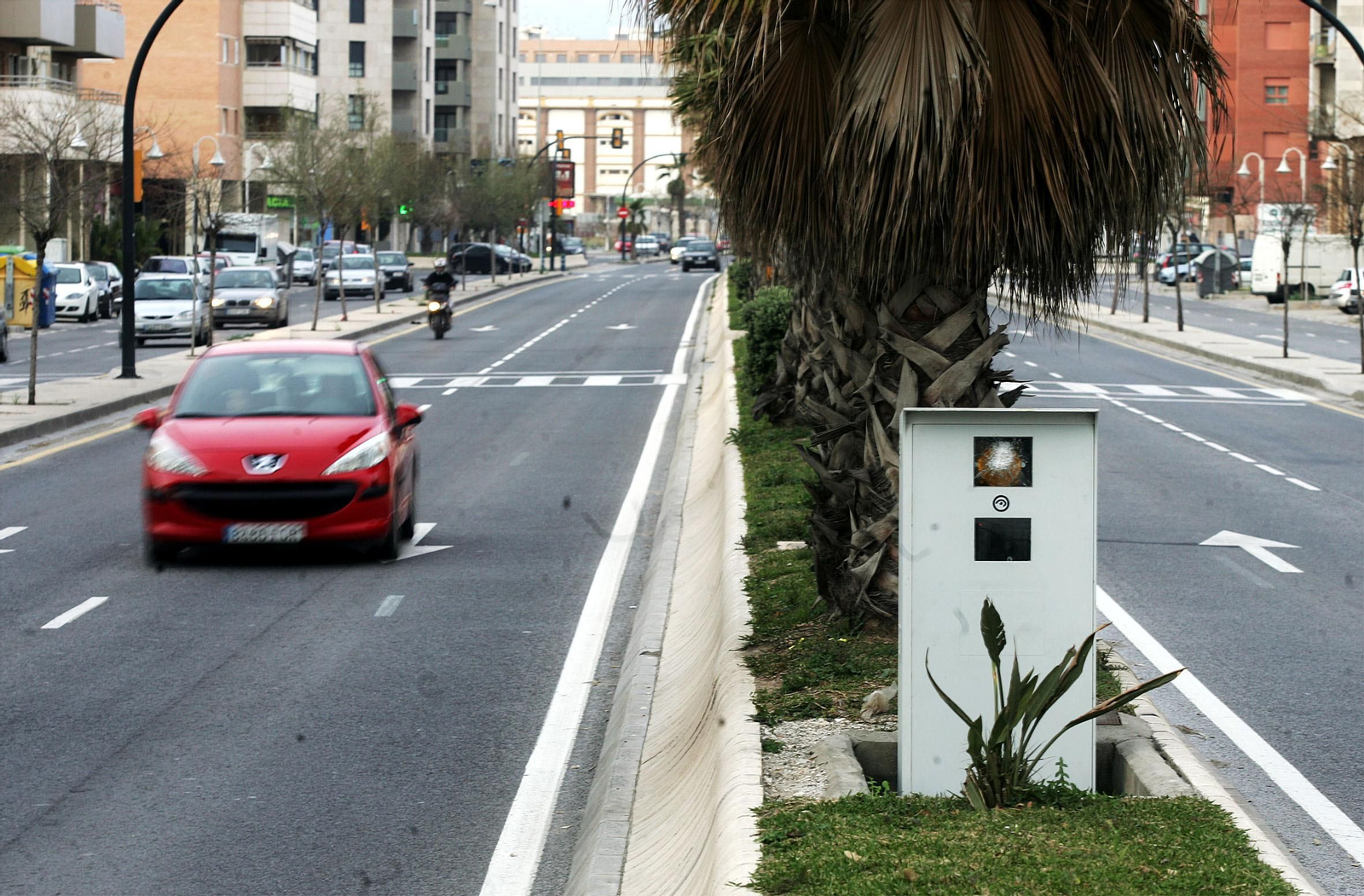 Un radar en una fotografía de archivo.