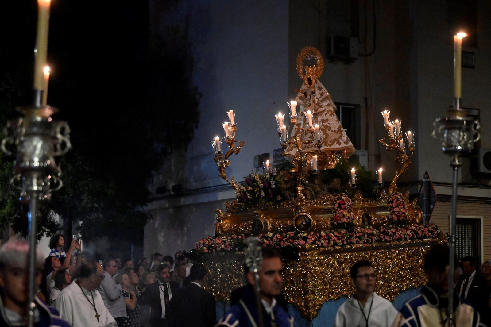Las imágenes de la procesión extraordinaria de la Virgen de Guadalupe en Córdoba