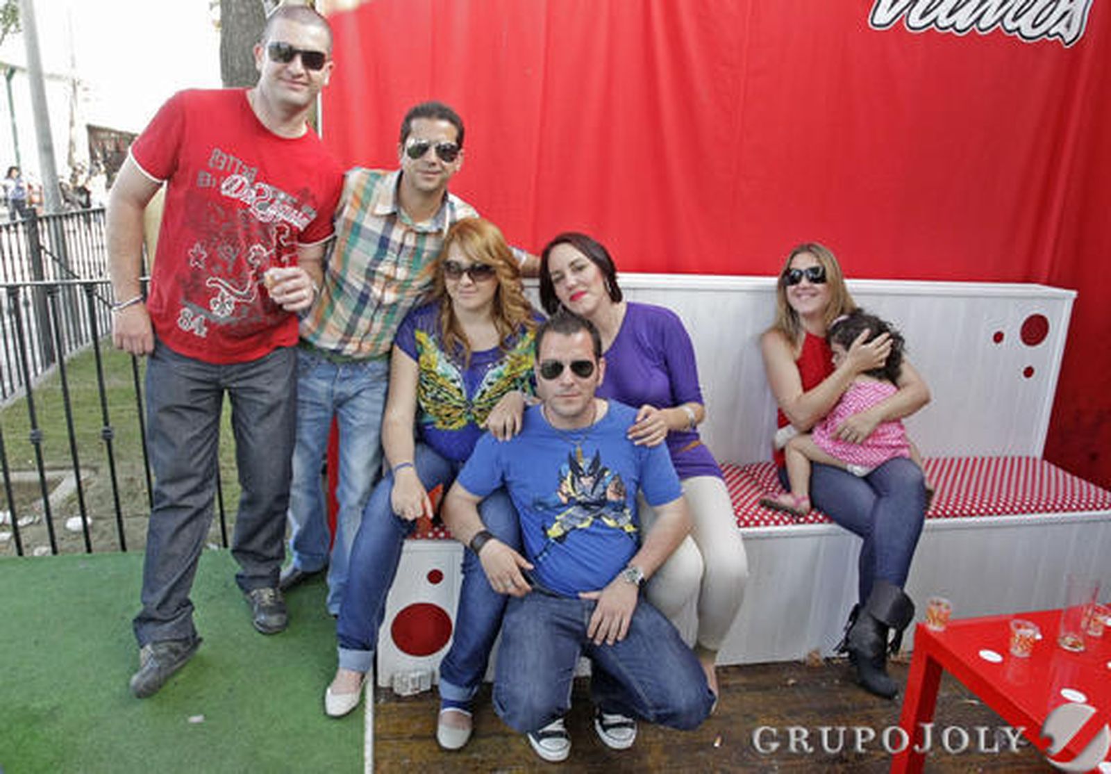 Nada como un buen plato de jamón y una copita manzanilla para refrescar la jornada de feria.

Foto: Erasmo Fenoy