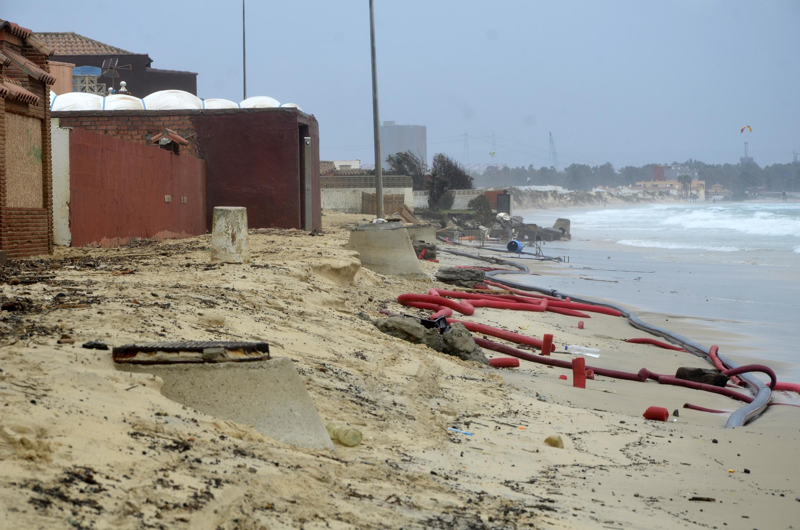 Imágenes de los efectos del temporal en El Rinconcillo