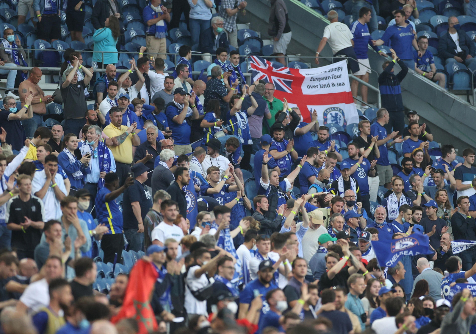 La final de la Champions entre el Manchester City y el Chelsea, en imágenes