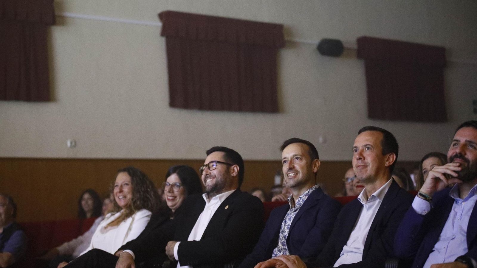 Rebeca Gómez, Almudena Morales, José Díaz, Juan Francisco Viruega y José María Martín.
