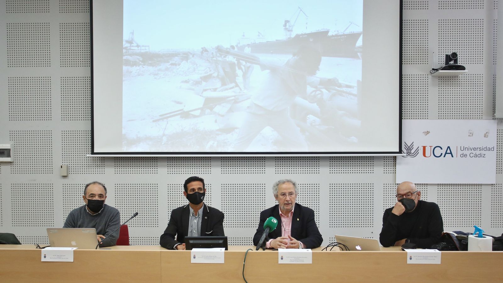 Joaquín Hernández 'Kiki', Carlos Rioja, José María Esteban y Pablo Juliá.