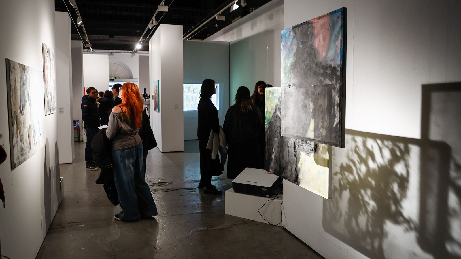 La exposición fue inaugurada el jueves en la Facultad de Bellas Artes de Granada.