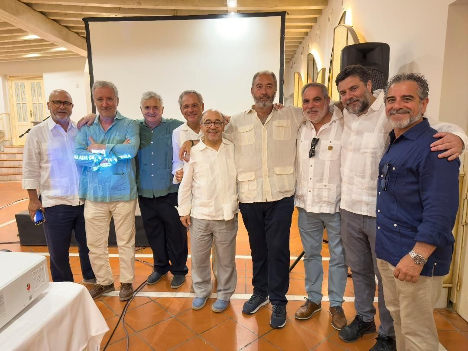 Carlos Rosado, Carlos Alarcón, Antonio Yélamo, Juanlu Alvárez, Kiki Hernández, Antonio Hernández-Rodicio, Salva Celada, Pepe Baena y Juan Ochoa.