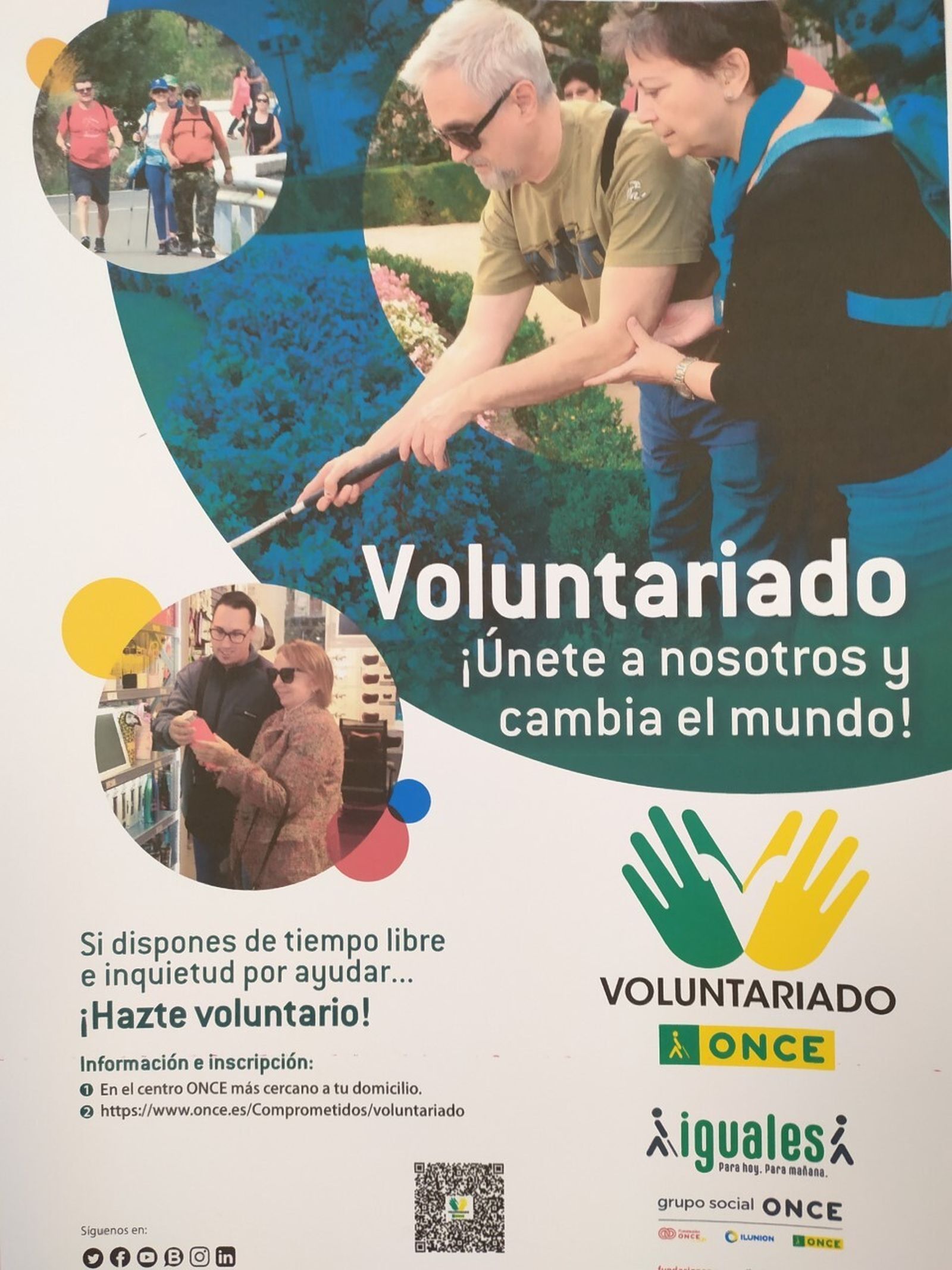 Punta Umbría y la ONCE quieren fomentar la participación ciudadana.