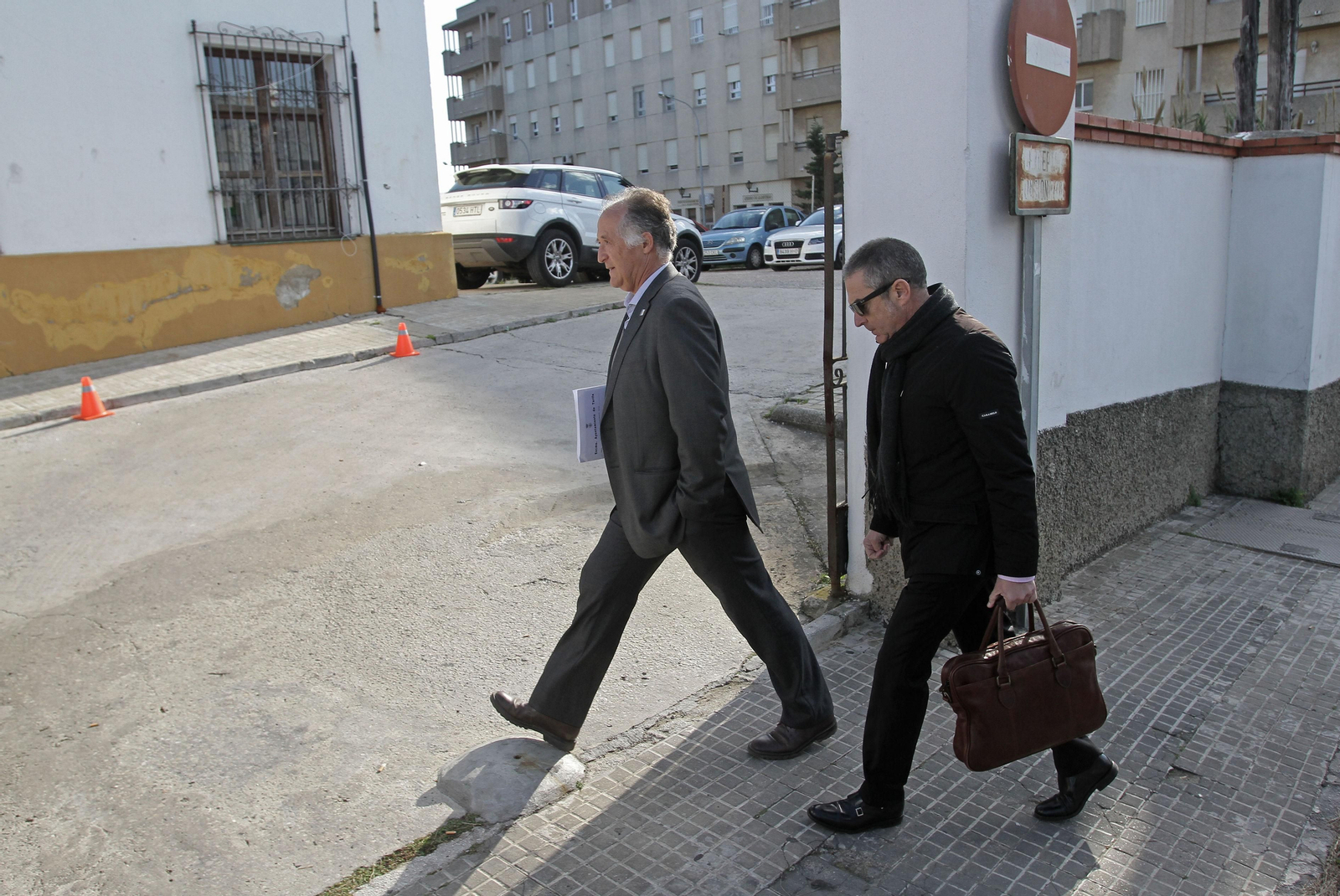 Juan Andrés Gil, en una de sus comparecencias ante los tribunales.