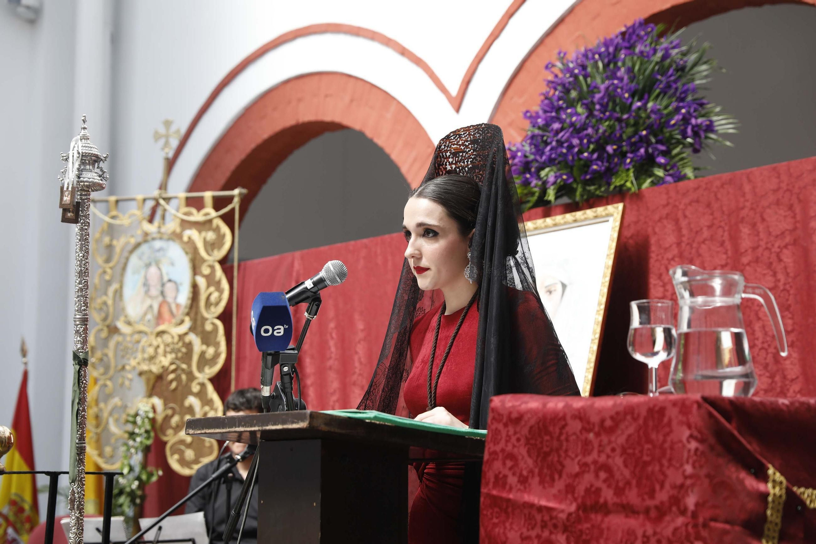 Exaltación de la Saeta de La Levantá a cargo de Noelia Perez, en imágenes