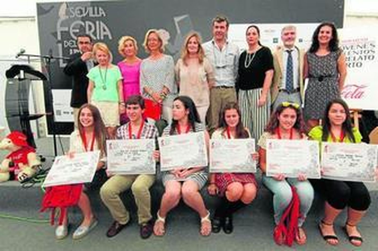 La entrega de los galardones se hizo en la Feria del Libro.