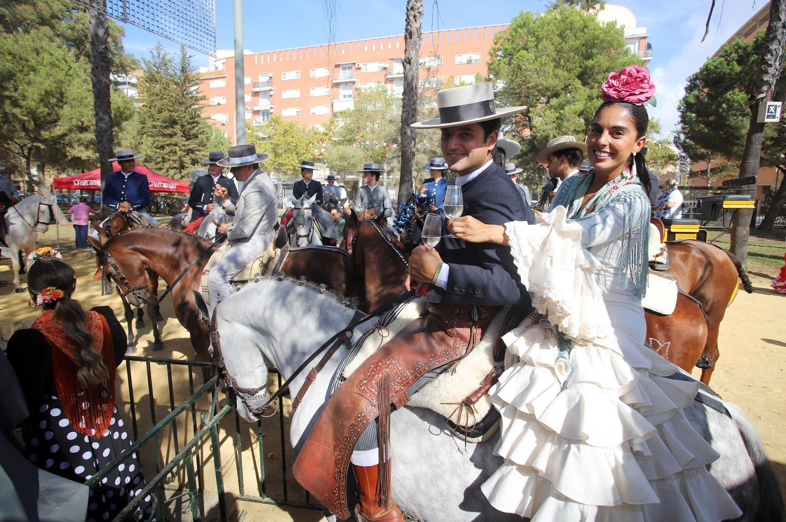 Feria del Caballo 2023: Imágenes del ambiente en la tarde del sábado