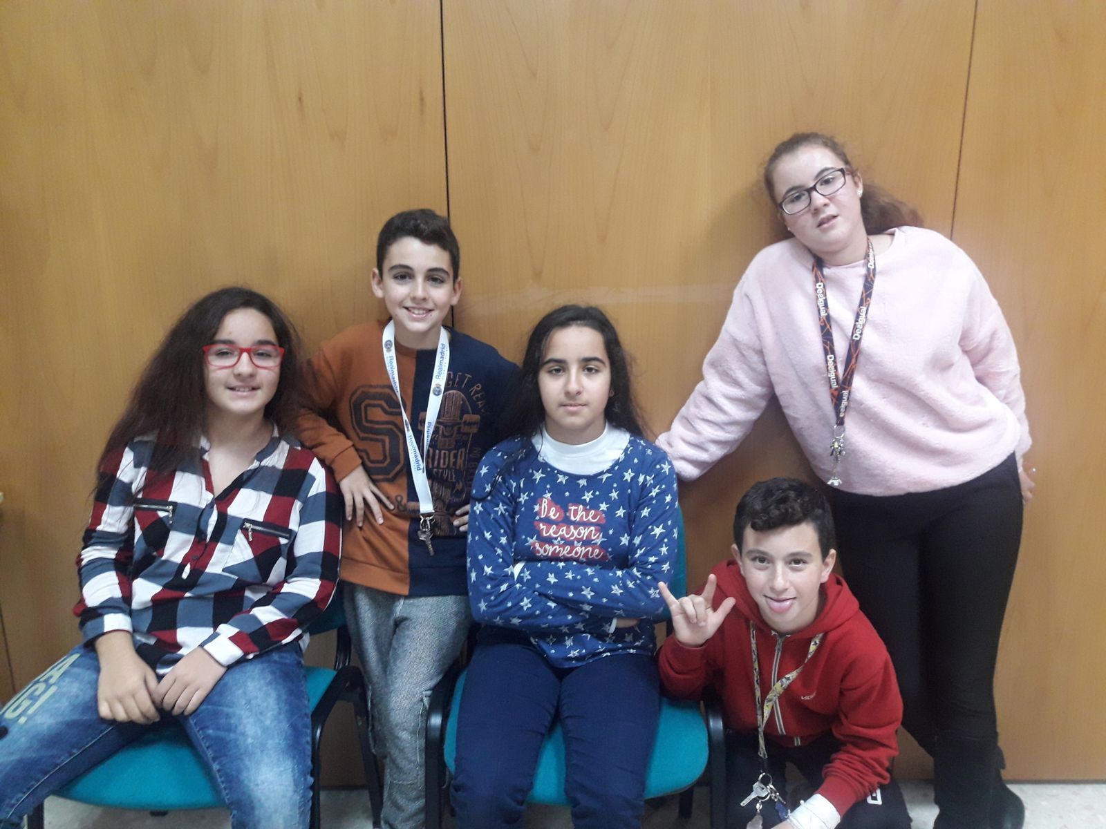 El cuarteto infantil 'Una clase de Cai'