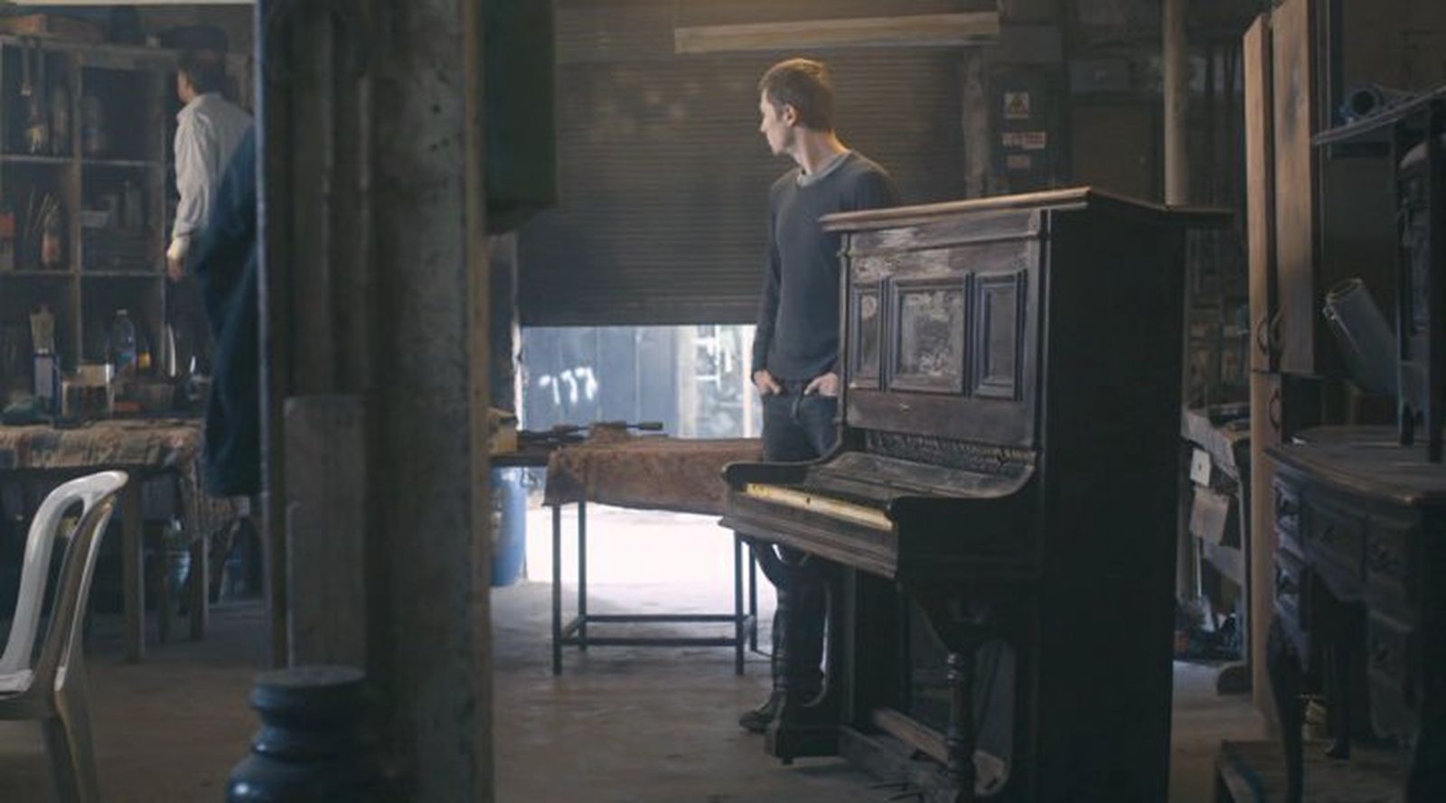 Una escena de la película 'Buenos días, señor Fidelman'.