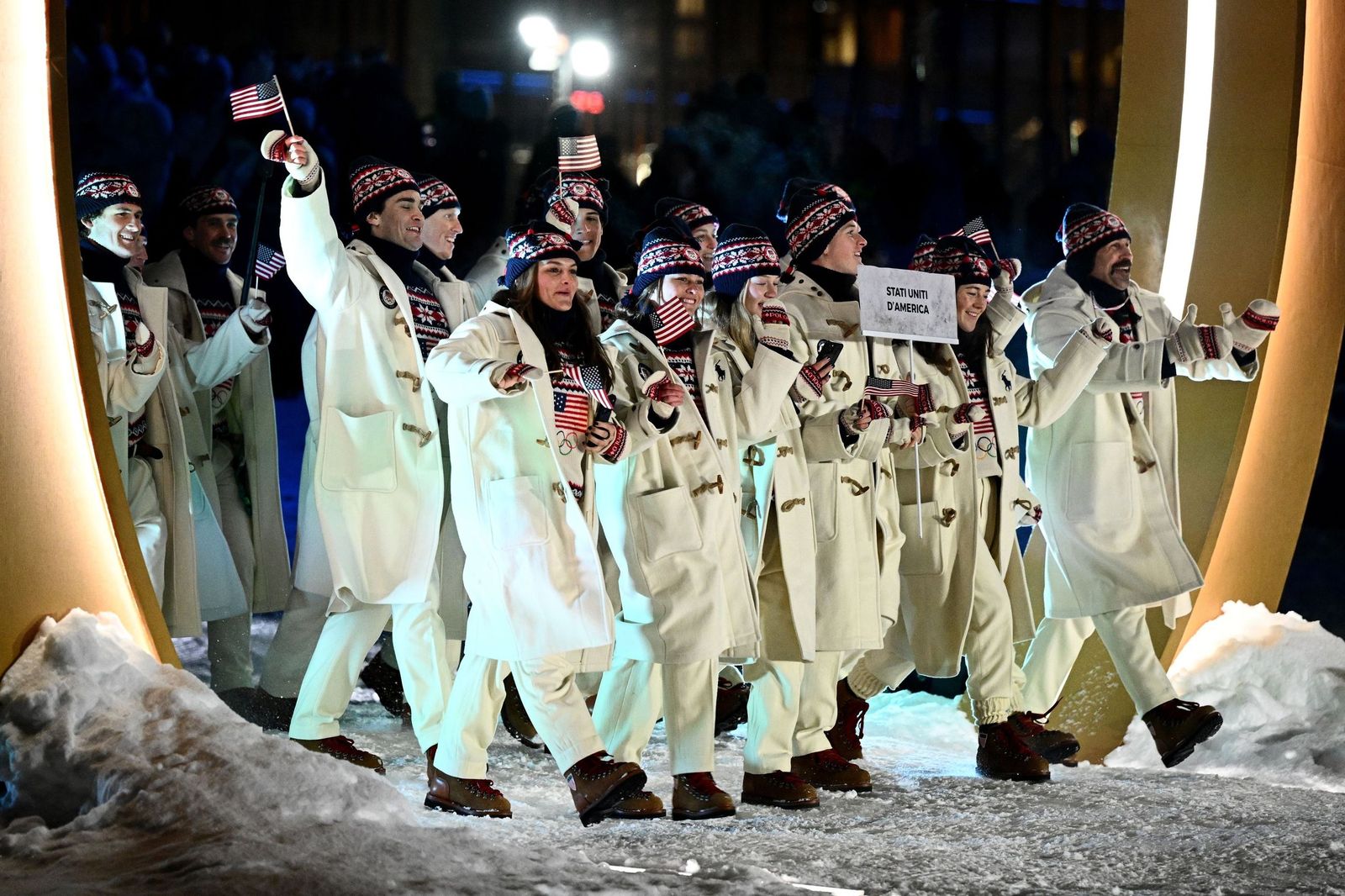 Las fotos de la inauguración de los Juegos Olímpicos de invierno de 2026