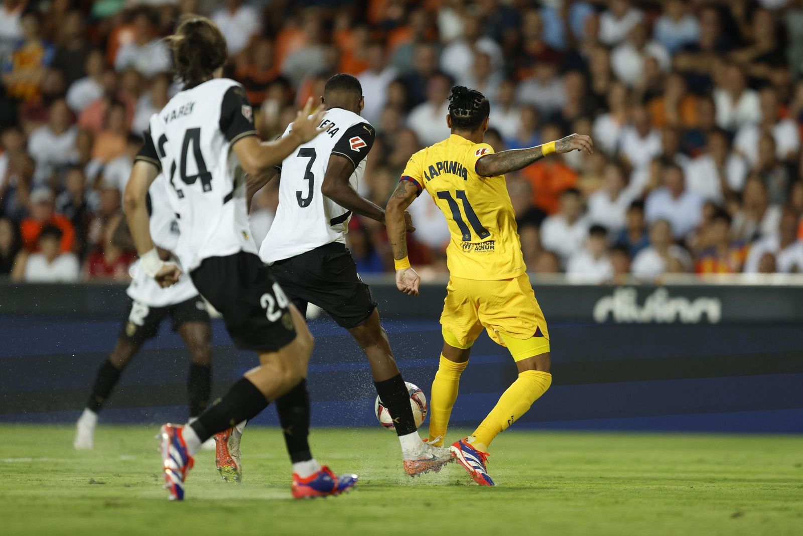 Las imágenes del Valencia - Barcelona