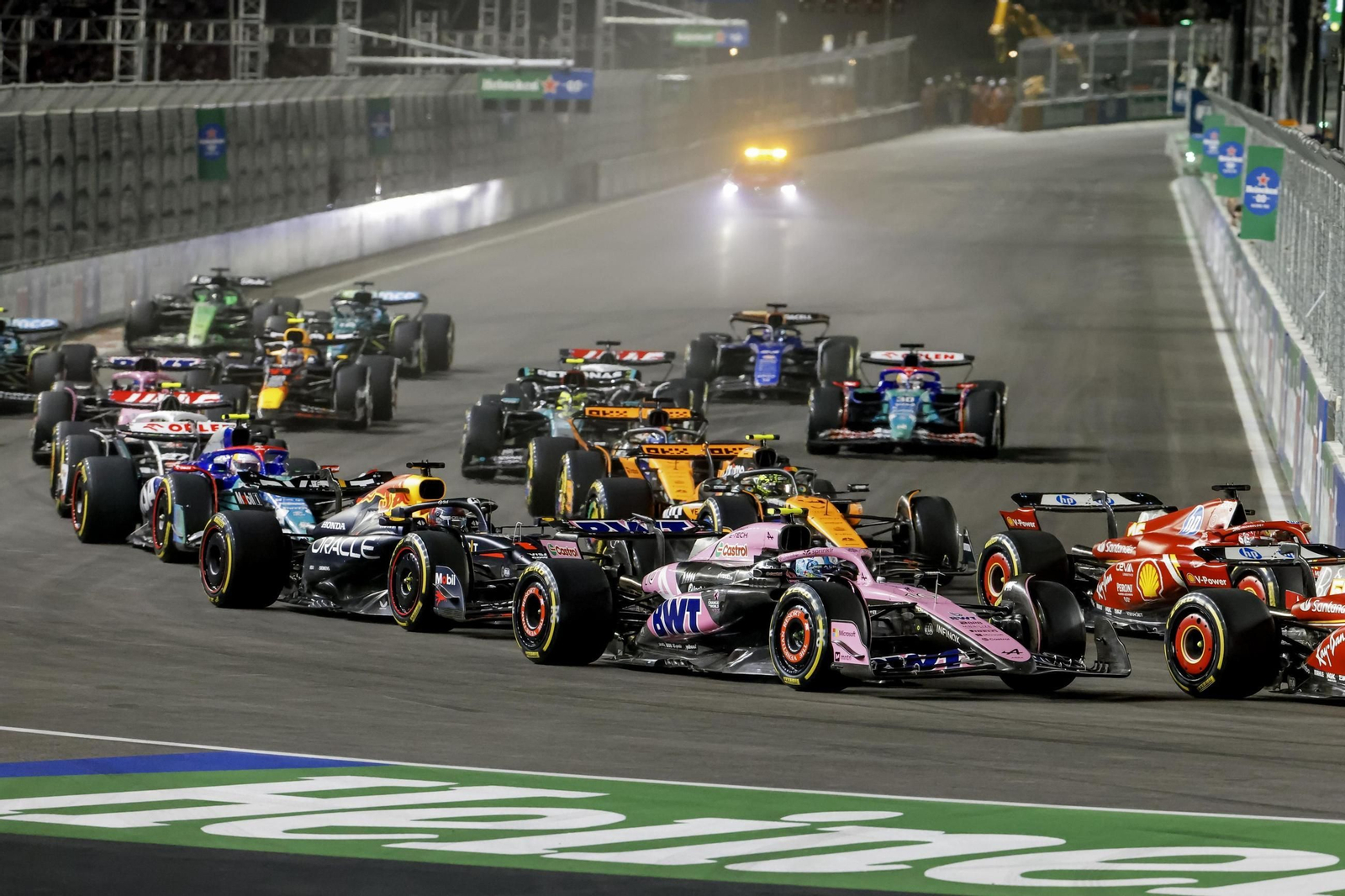 Las fotos del título mundial de Verstappen en Las Vegas