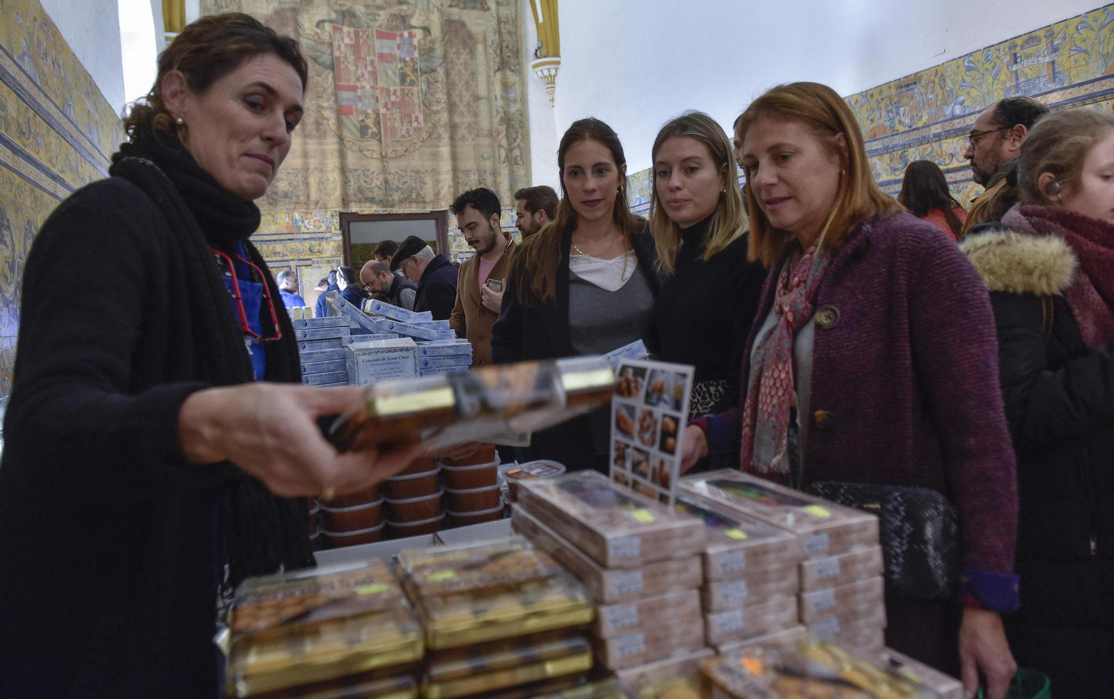 Muestra de Dulces de Convento de Clausura en el Alcázar, en una edición pasada.