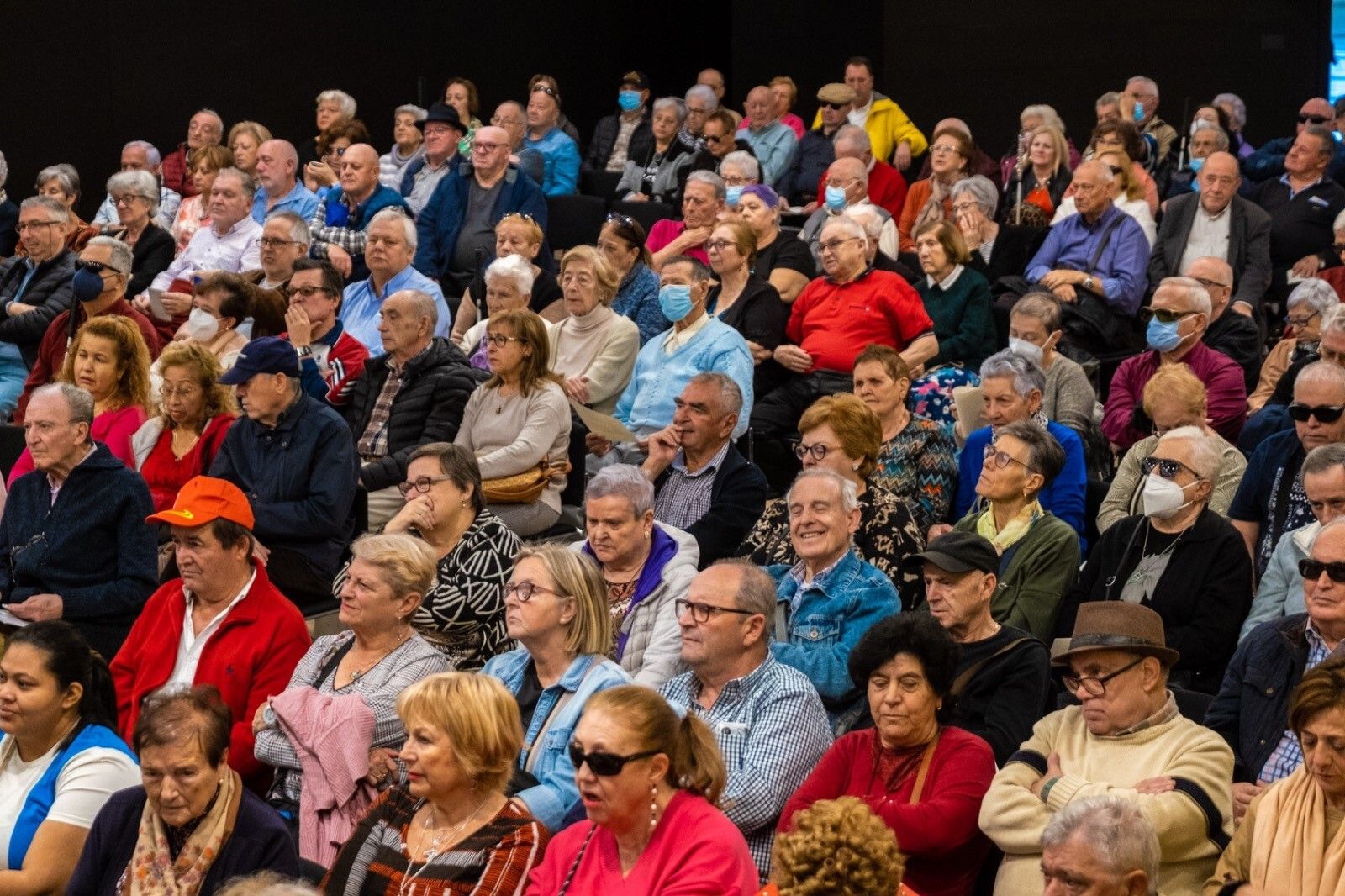Asistentes a Navidad en Familia en la ONCE