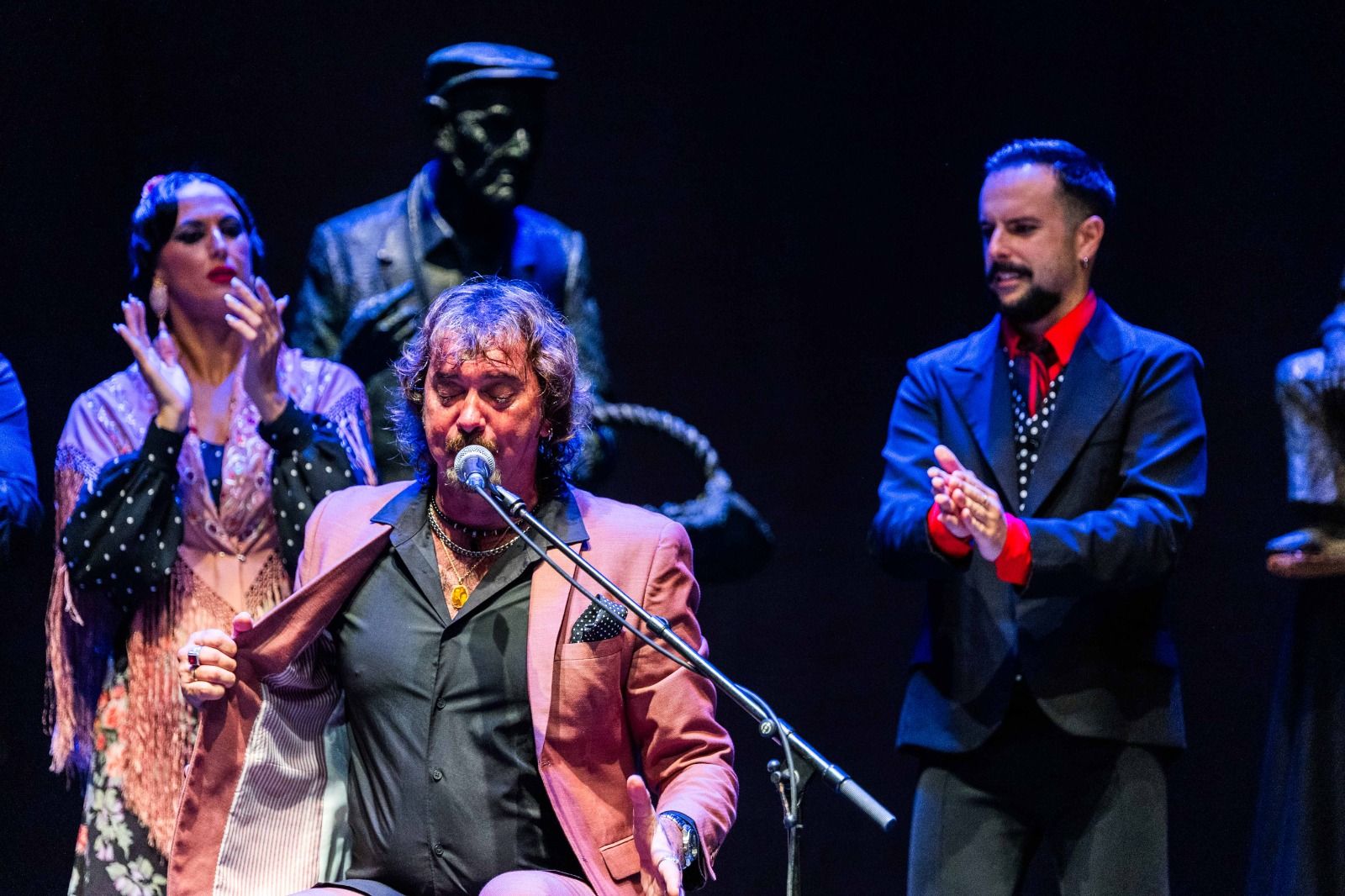 El cante de Jesús Castilla llena el Teatro de las Cortes por el Día Internacional del Flamenco