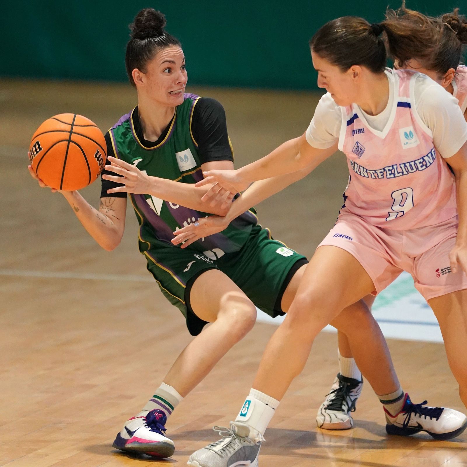 El Unicaja Mijas, en acción.