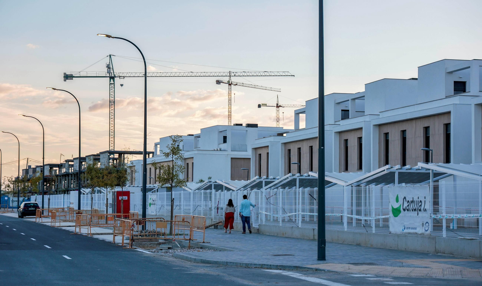 Así está quedando Isla Natura, el nuevo barrio de Sevilla junto a la Ciudad de la Justicia