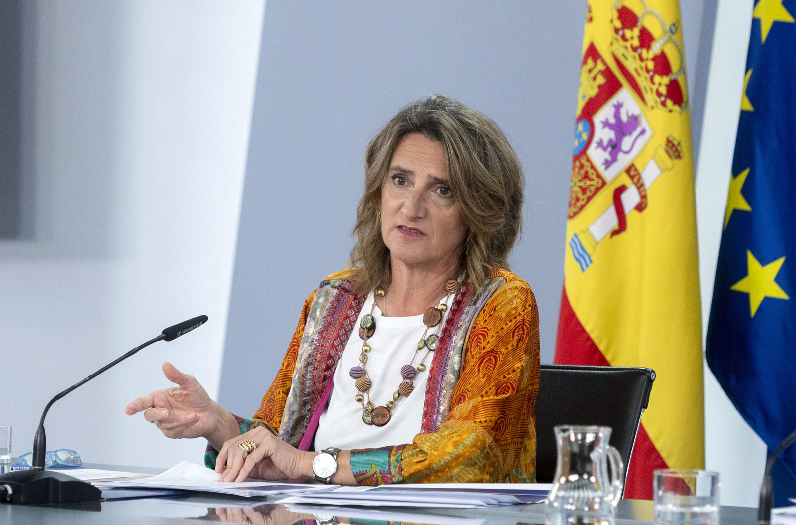 La ministra de Transición Ecológica, Teresa Ribera.