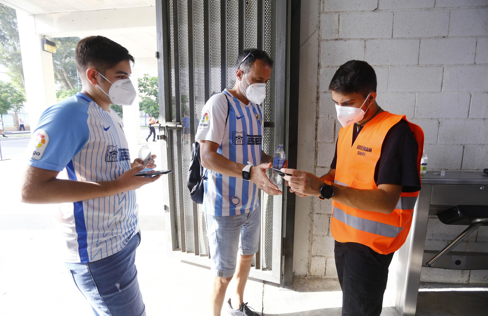 El Málaga CF-Mirandés, en fotos