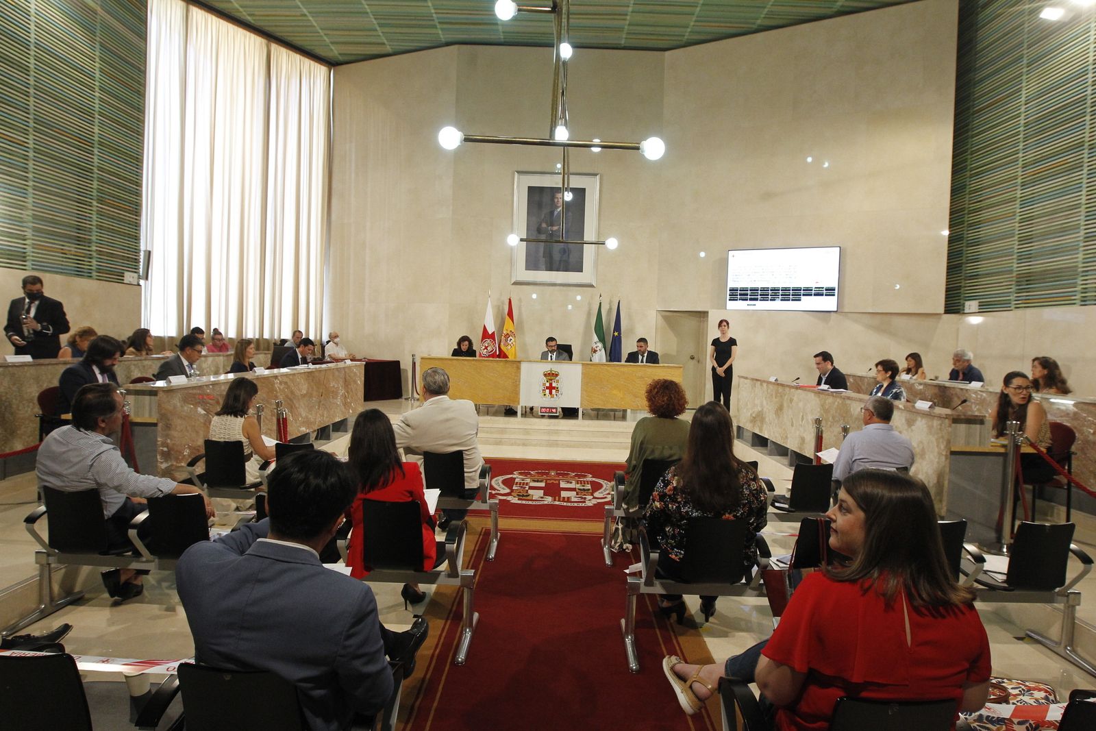 Pleno del Ayuntamiento de Almería celebrado este pasado lunes