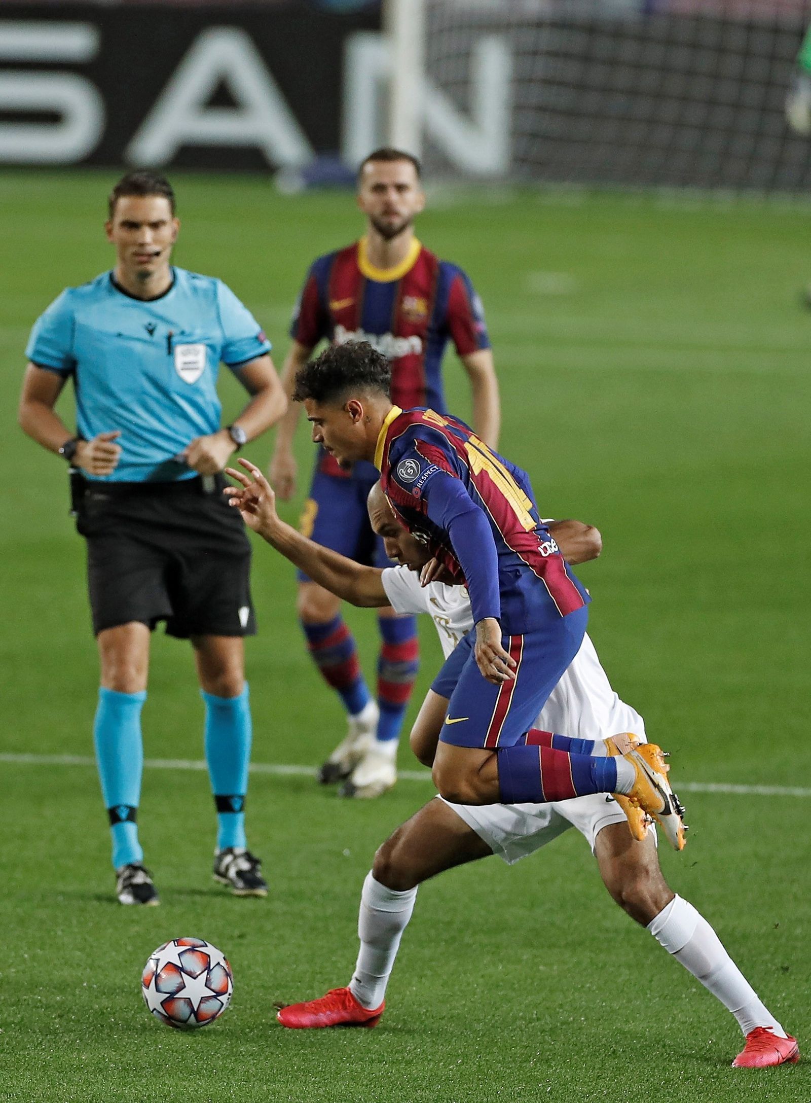 Las imágenes del Barcelona -Ferencváros