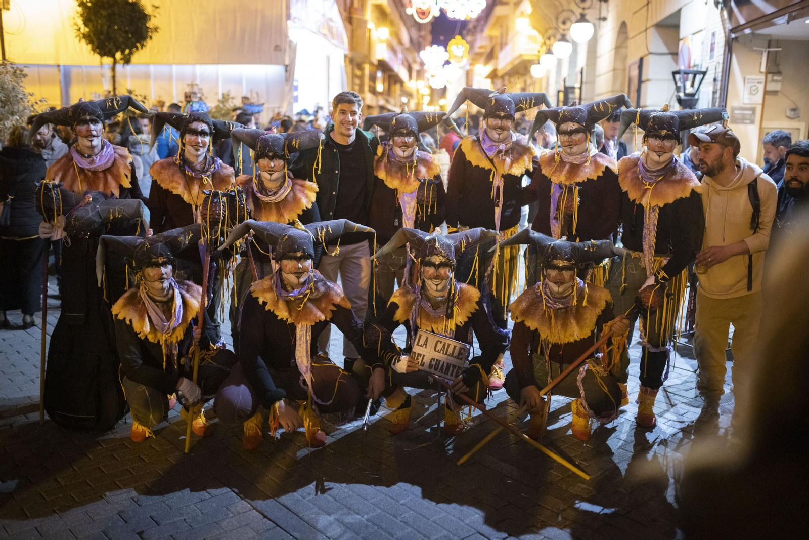 Imágenes del ambiente en el cuarto día del concurso de agrupaciones del Carnaval Colombino