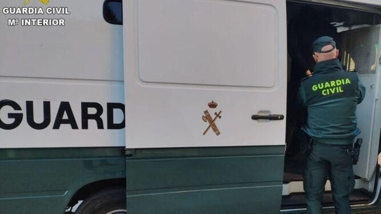 Un agente de la Guardia Civil.