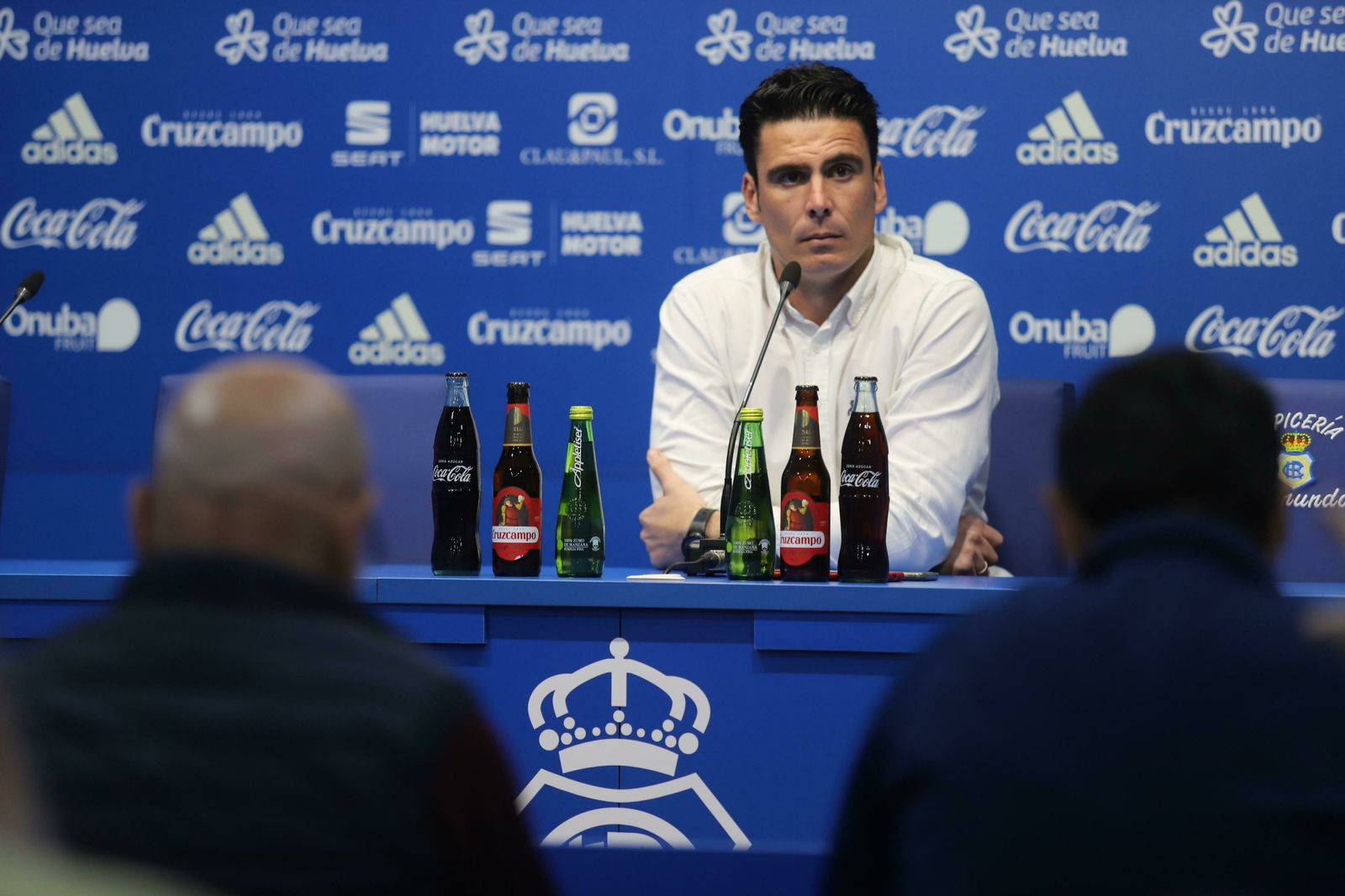Juan Antonio Zamora, durante una comparecencia en la sala La Provincia.