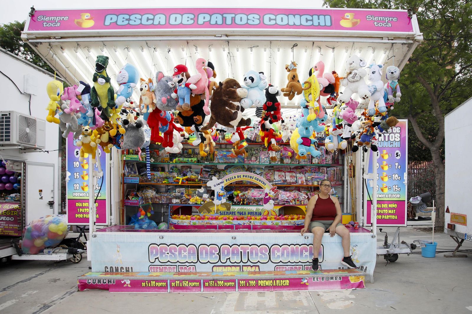 Las imágenes del lunes en la Feria de Almería sin ruidos