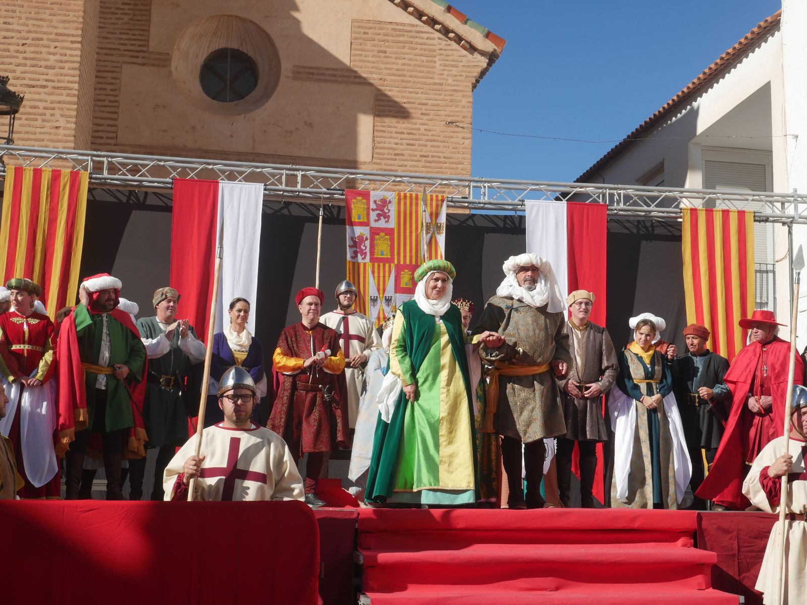 Imágenes de la "visita de los Reyes Católicos" a Fiñana
