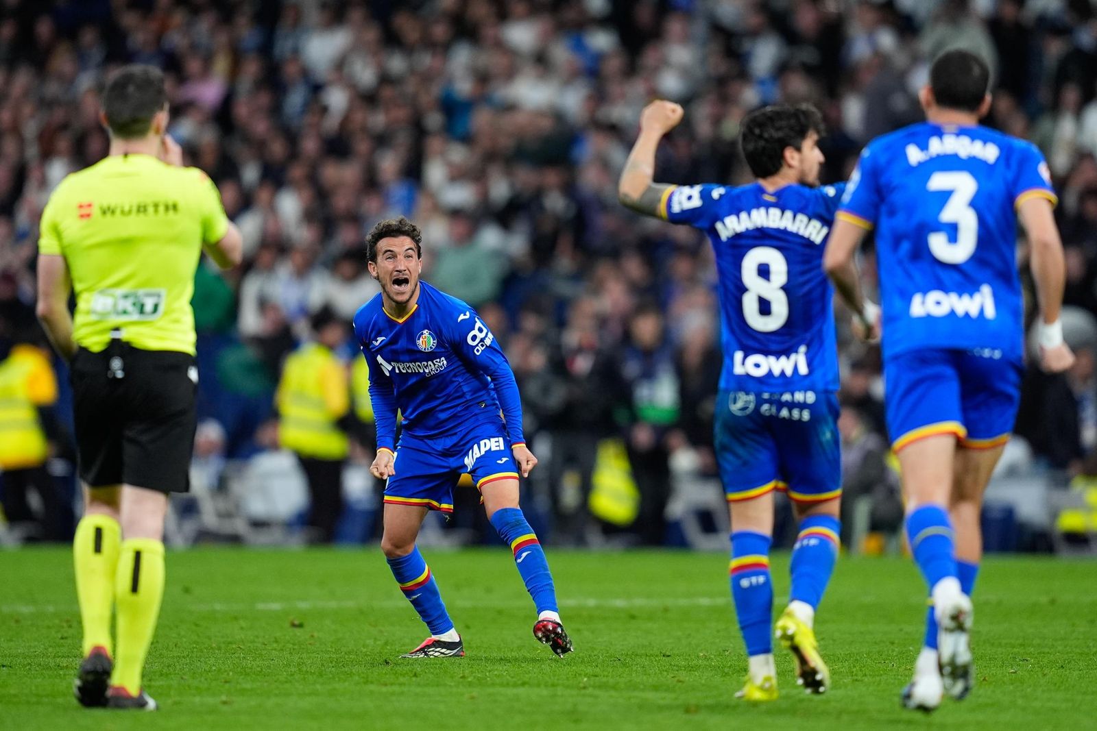 Las fotos de la derrota del Real Madrid contra el Getafe