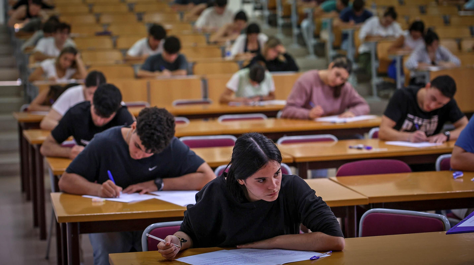 Pruebas de Selectividad 2023 en el Campus de Jerez