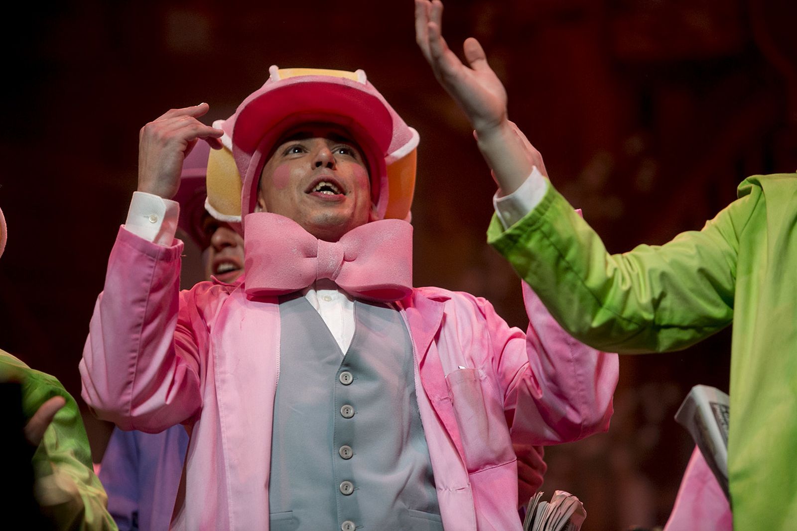 Las imágenes del sexto días de preliminares del Carnaval Colombino